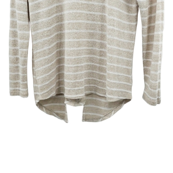 Sunday Anthropologie Striped Cream Knit Top - Picture 4 of 9